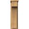 Ekena Millwork Huntington Smooth Corbel w/Backplate, Western Red Cedar, 7 1/2"W x 12"D x 28"H COR08X12X28HUN01SWR - alternate 4